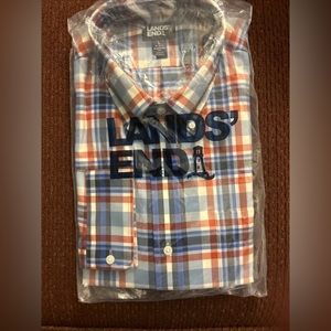Lands End-Men’s Large. Red, White, and Blue